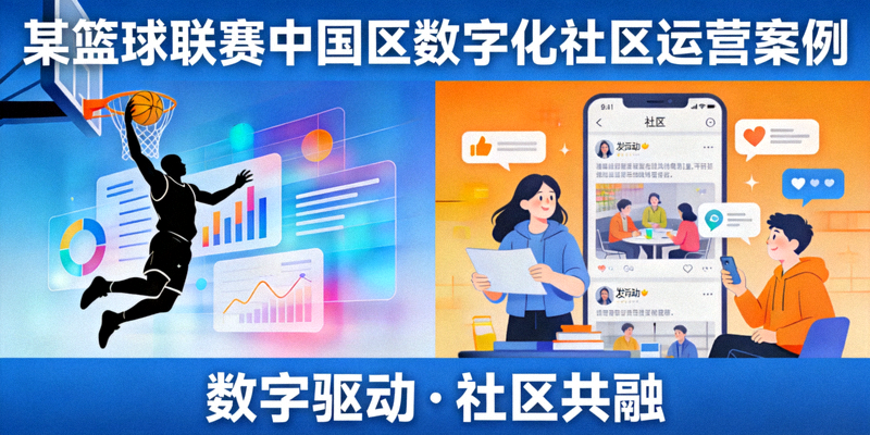 某篮球联赛中国区数字化社区运营案例封面